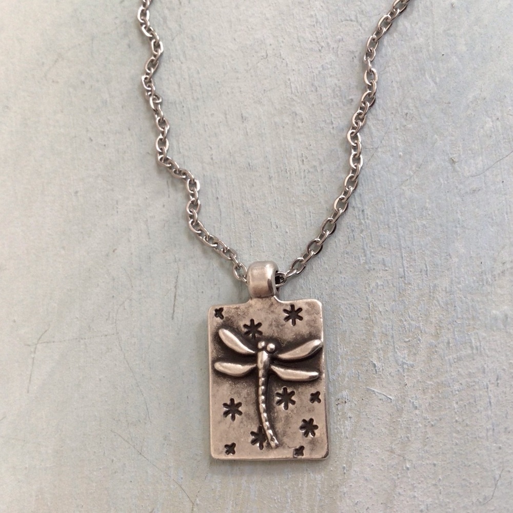 Dragonfly Sundance Charm Necklace
